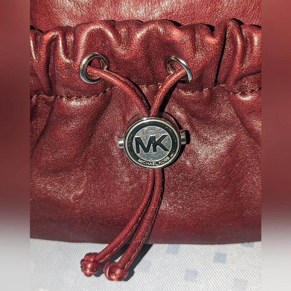 Michael Kors Merlot hobo shoulder bag